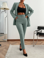 Conjunto Monaco – Blazer Cruzado con Pantalón de Traje
