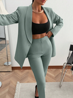 Conjunto Monaco – Blazer Cruzado con Pantalón de Traje
