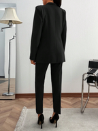 Conjunto Monaco – Blazer Cruzado con Pantalón de Traje