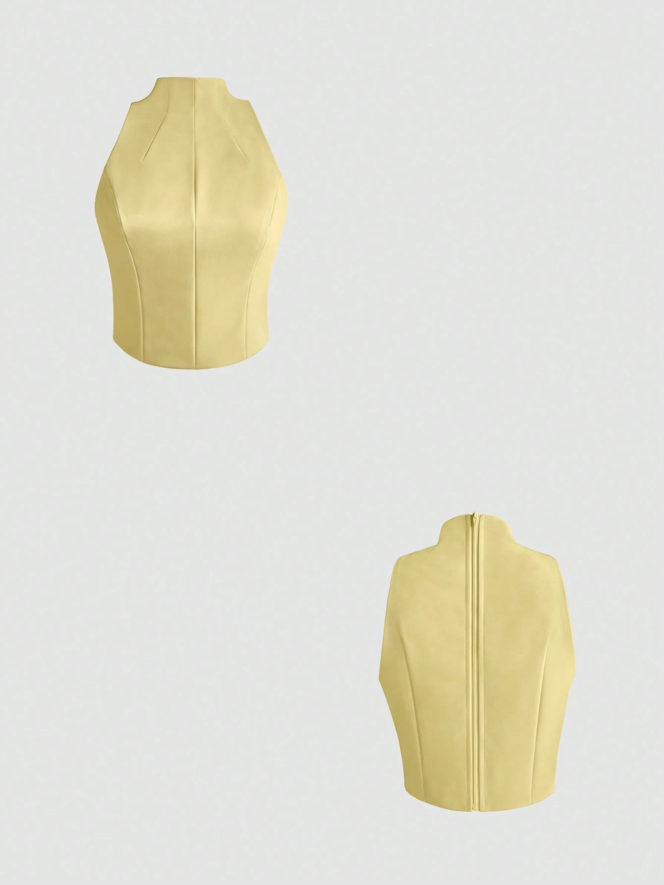 Set Lumière – Blazer, Top Cuello Alto y Pantalón Pierna Ancha