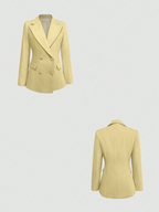 Set Lumière – Blazer, Top Cuello Alto y Pantalón Pierna Ancha