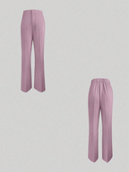 Set Lumière – Blazer, Top Cuello Alto y Pantalón Pierna Ancha
