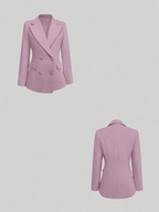 Set Lumière – Blazer, Top Cuello Alto y Pantalón Pierna Ancha
