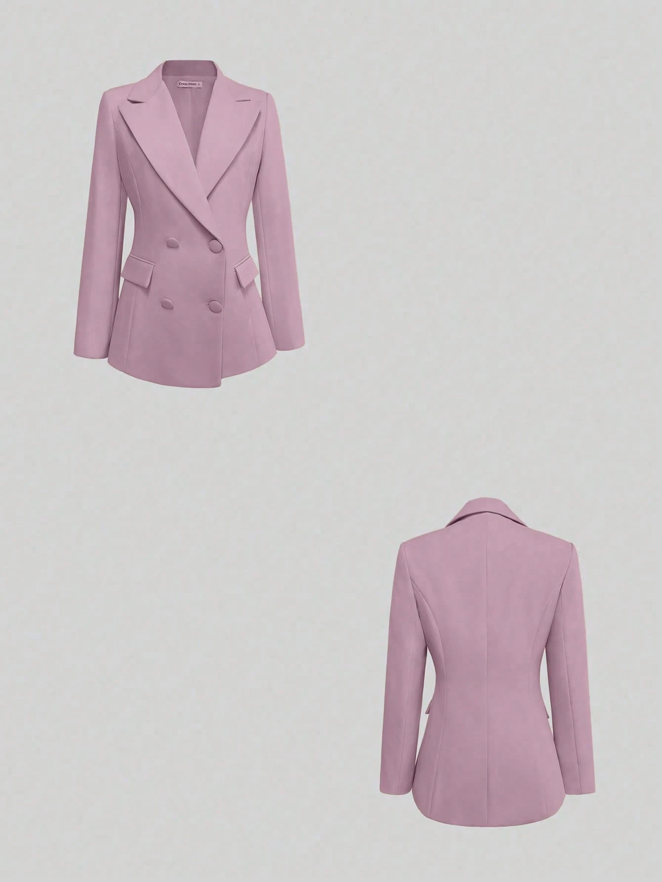 Set Lumière – Blazer, Top Cuello Alto y Pantalón Pierna Ancha