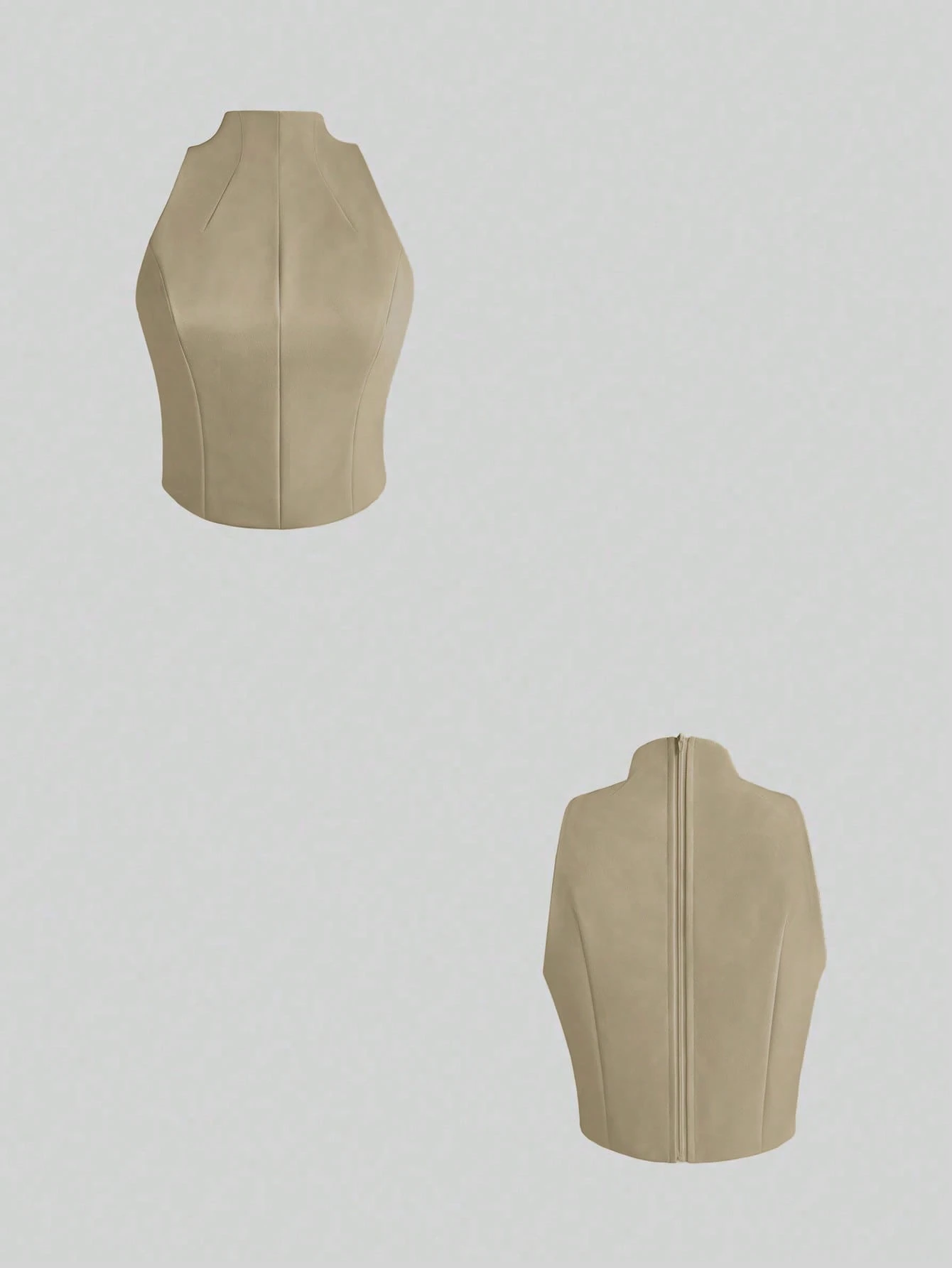 Set Lumière – Blazer, Top Cuello Alto y Pantalón Pierna Ancha