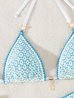 Bikini Capri Encaje – Crochet Triangular con Herrajes