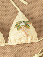 Bikini Capri Encaje – Crochet Triangular con Herrajes