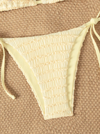 Bikini Capri Encaje – Crochet Triangular con Herrajes