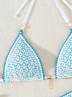 Bikini Capri Encaje – Crochet Triangular con Herrajes - MARYLUS