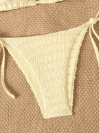 Bikini Capri Encaje – Crochet Triangular con Herrajes - MARYLUS
