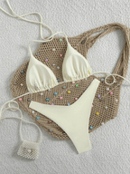 Bikini Malibu – Top Triangular Halter con Cordón Ajustable - MARYLUS