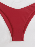 Bikini Malibu – Top Triangular Halter con Cordón Ajustable - MARYLUS