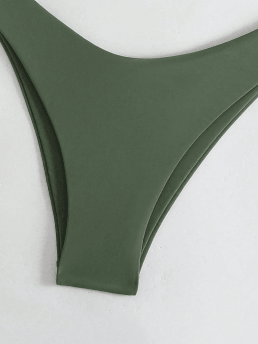 Bikini Malibu – Top Triangular Halter con Cordón Ajustable - MARYLUS