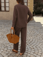 Conjunto Casual de Algodón Puro Dos Piezas - MARYLUS