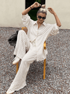 Conjuntos Blusa Oversize y Pantalón Pierna Ancha - MARYLUS