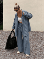 Conjuntos Blusa Oversize y Pantalón Pierna Ancha - MARYLUS