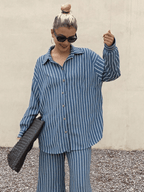 Conjuntos Blusa Oversize y Pantalón Pierna Ancha - MARYLUS