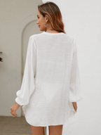 Kimono Brisa – Cuello V con Botones y Manga Larga - MARYLUS