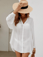 Kimono Brisa – Cuello V con Botones y Manga Larga - MARYLUS