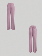 Set Lumière – Blazer, Top Cuello Alto y Pantalón Pierna Ancha - MARYLUS