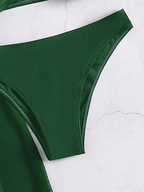 Set TriSolange – Bikini Bandeau Pantalón Semitransparente - MARYLUS