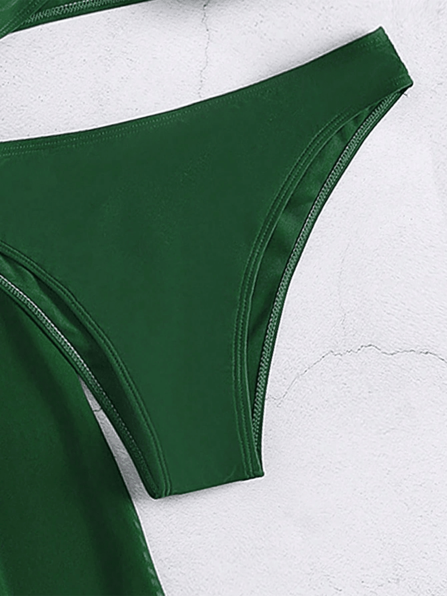 Set TriSolange – Bikini Bandeau Pantalón Semitransparente - MARYLUS