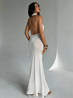Vestido Sirena – Drapeado con Bajo Cola de Sirena - MARYLUS