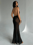 Vestido Sirena – Drapeado con Bajo Cola de Sirena - MARYLUS